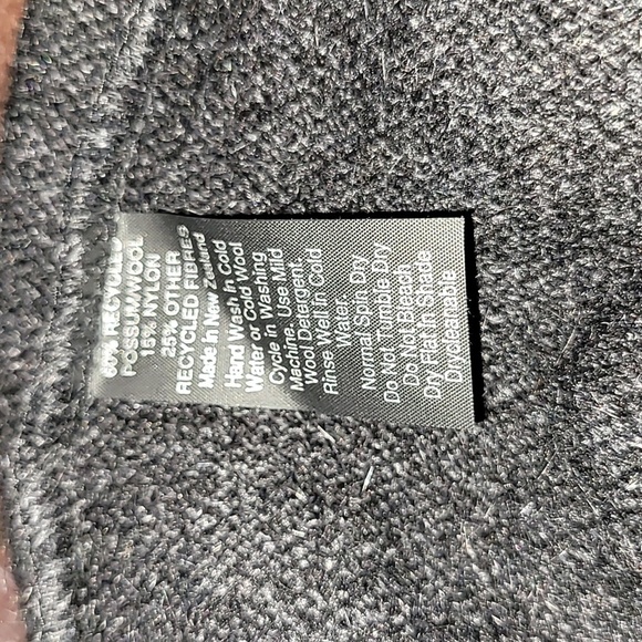 Sz XL Wool Blend Zip-Up Long Sleeve Sweater Cardigan EUC - Picture 5 of 5